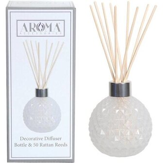 White Reed Diffuser with 50 Reeds