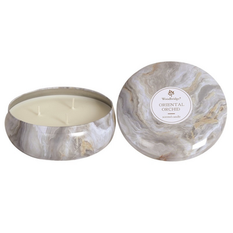 Oriental Orchid Tinned Candle