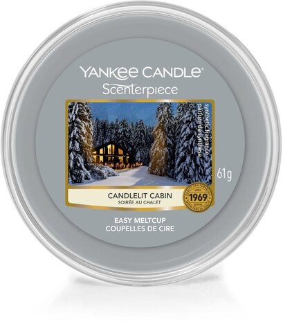 Candlelit Cabin Scenterpiece