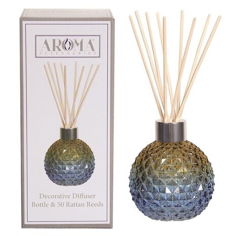 Blue Reed Diffuser with 50 Reeds